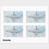 SPITFIRE, 'Ace of Spades'. 2014. Rechthoekige Sticker (Vel)