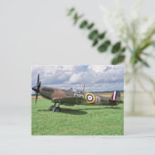 Spitfire AR213 Briefkaart (Staand voorkant)
