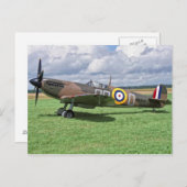 Spitfire AR213 Briefkaart (Voorkant / Achterkant)