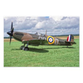 Spitfire AR213 Foto Afdruk (Voorkant)