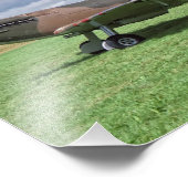 Spitfire AR213 Foto Afdruk (Hoek)