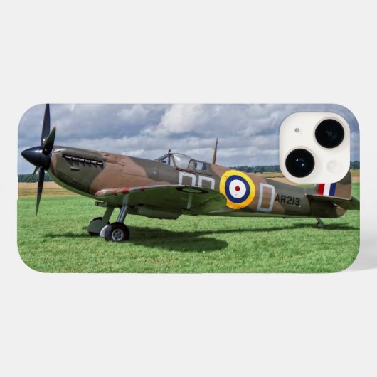 Spitfire AR213 Hoesje-Mate iPhone Case (Achterkant (horizontaal))