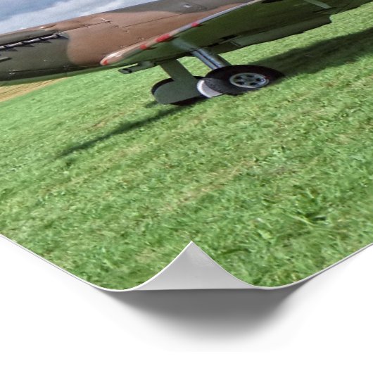 Spitfire AR213 Poster (Hoek)