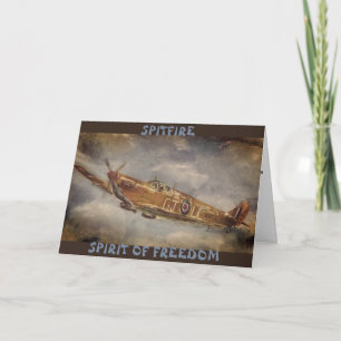 Spitfire Birthday Card van GJLC Kaart