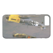 Spitfire (boven) en Messerschmitt_Militair Vliegtu Case-Mate iPhone Case (Achterkant (Horizontaal))