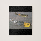 Spitfire (boven) en Messerschmitt_Militair Vliegtu Legpuzzel (Verticaal)