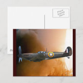 SPITFIRE BRIEFKAART (Voorkant / Achterkant)
