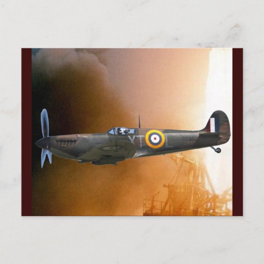 SPITFIRE BRIEFKAART (Voorkant)