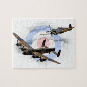 Spitfire en Lancaster Legpuzzel (Horizontaal)
