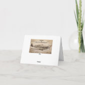 Spitfire Greetings Card Kaart (Achterkant)