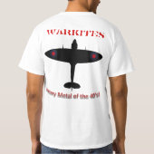 Spitfire-Heavy Metal T-shirt (Achterkant)