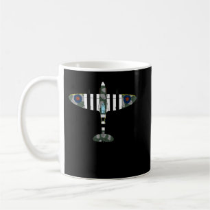 Spitfire Iconisch Brits vliegtuig uit de Tweede We Koffiemok