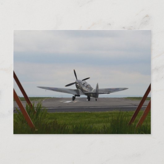 Spitfire klaar voor gebruik briefkaart (Voorkant)