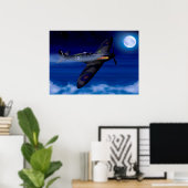 Spitfire komt thuis poster (Thuiskantoor)