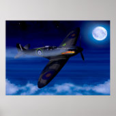 Spitfire komt thuis poster (Voorkant)