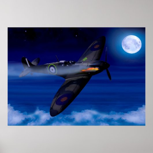 Spitfire komt thuis poster (Voorkant)