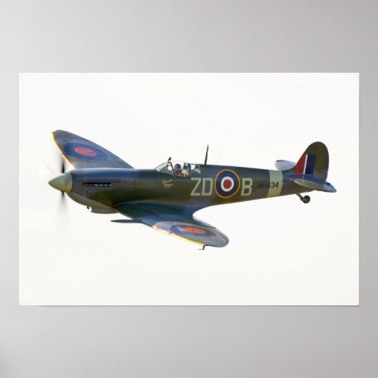 Spitfire-MH-434 Poster (Voorkant)