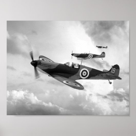 Spitfire Mk I Poster (Voorkant)