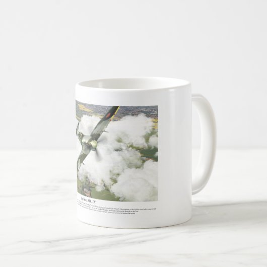 Spitfire Mk. IX Koffiemok (Voorkant rechts)