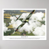 Spitfire Mk. IX Poster (Voorkant)