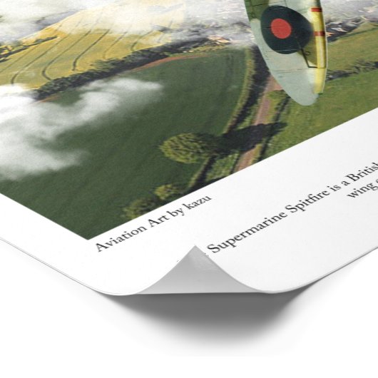 Spitfire Mk. IX Poster (Hoek)
