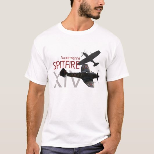 Spitfire mk XIV TFC tribute T-shirt (Voorkant)