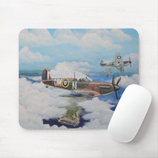 Spitfire Mouse Mat Muismat (Met muis)
