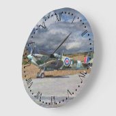 Spitfire onder Storm wolken - Romeinse wijzerplaat Grote Klok (Hoek)