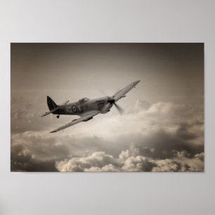 Spitfire Patrol Poster