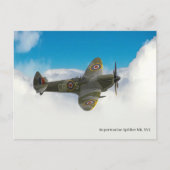 Spitfire Postcard Briefkaart (Voorkant)