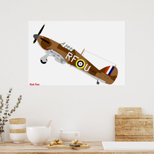 Spitfire Poster (Keuken)