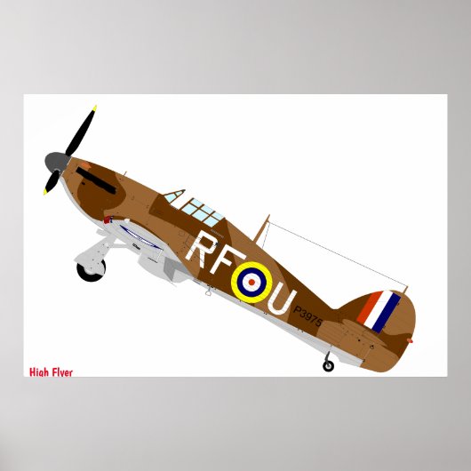 Spitfire Poster (Voorkant)