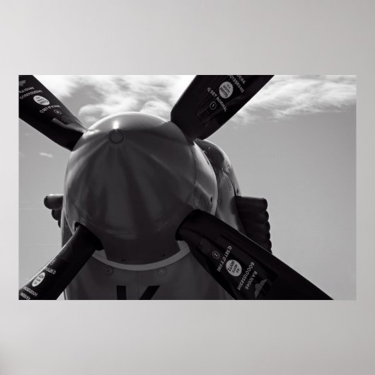 SPITFIRE PROPELLER POSTER (Voorkant)