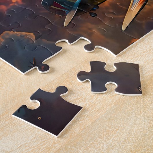 Spitfire Puzzel: Stuk samen Geschiedenis Legpuzzel (Zijkant)