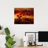 Spitfire Salute Poster (Thuiskantoor)