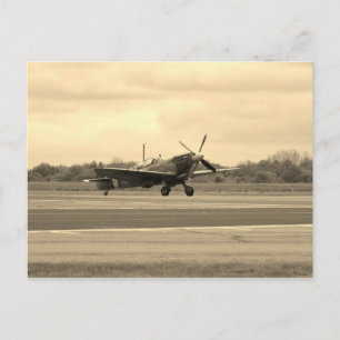 Spitfire Sepiatone Briefkaart
