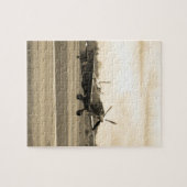 Spitfire Sepiatone Legpuzzel (Horizontaal)