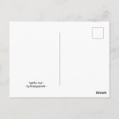 Spitfire Ster Postkaart (Achterkant)