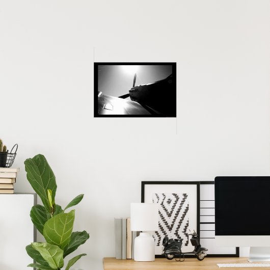 Spitfire Sunshine Poster (Thuiskantoor)