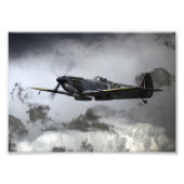 Spitfire TE311 Foto Afdruk (Voorkant)