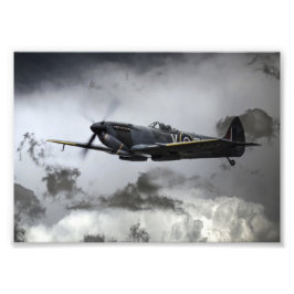Spitfire TE311 Foto Afdruk