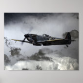 Spitfire TE311 Poster (Voorkant)