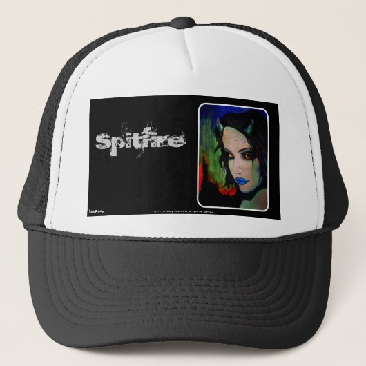 "Spitfire" Trucker Hat Pet (Voorkant)