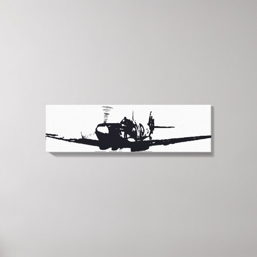 *Spitfire* van David Goodall Canvas Afdruk (Voorkant)