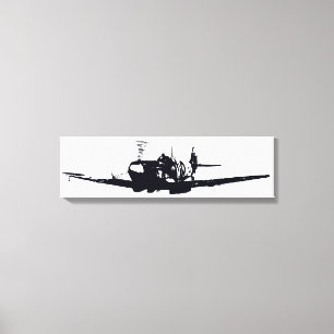 *Spitfire* van David Goodall Canvas Afdruk