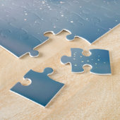 Spitfire-vliegtuig reisposterprint legpuzzel (Zijkant)