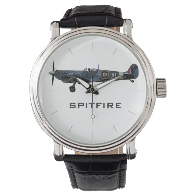 SPITFIRE | WWII vliegtuig  Watch Horloge (Voorkant)