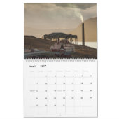 Spitsbergen 2027 kalender (Mar 2027)
