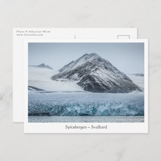 Spitsbergen Briefkaart (Voorkant / Achterkant)