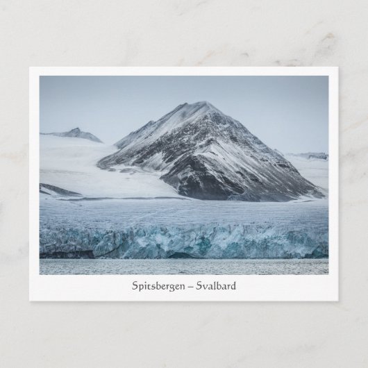 Spitsbergen Briefkaart (Voorkant)